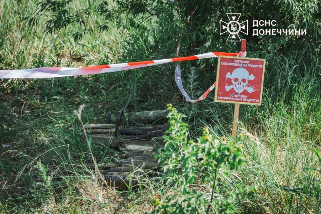 У Покровському районі піротехніки із водойми вилучили 12 вибухонебезпечних предметів