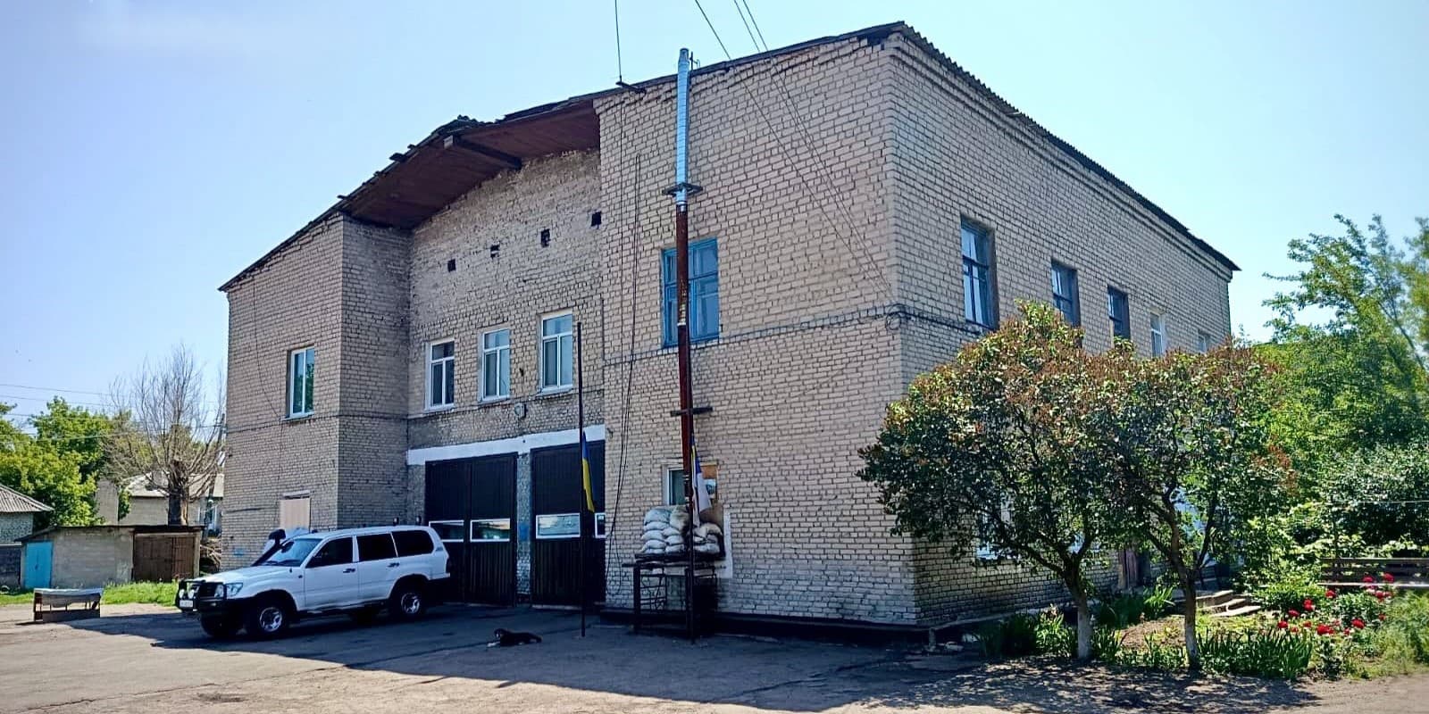 У Родинському дрон атакував пожежну частину