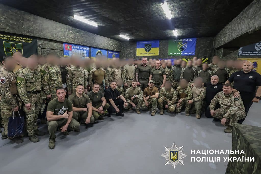 У стрілецькому батальйоні поліції Донеччини відбулась ротація