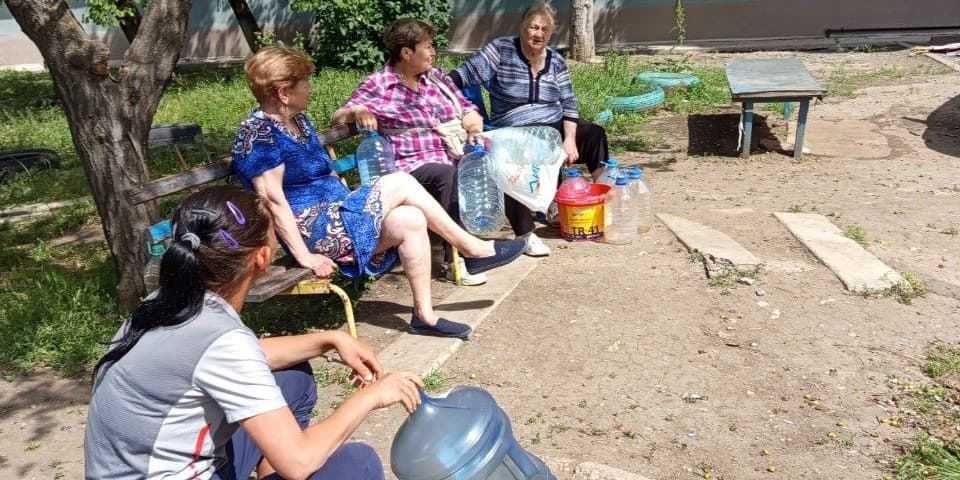 маріупольки чекають на воду