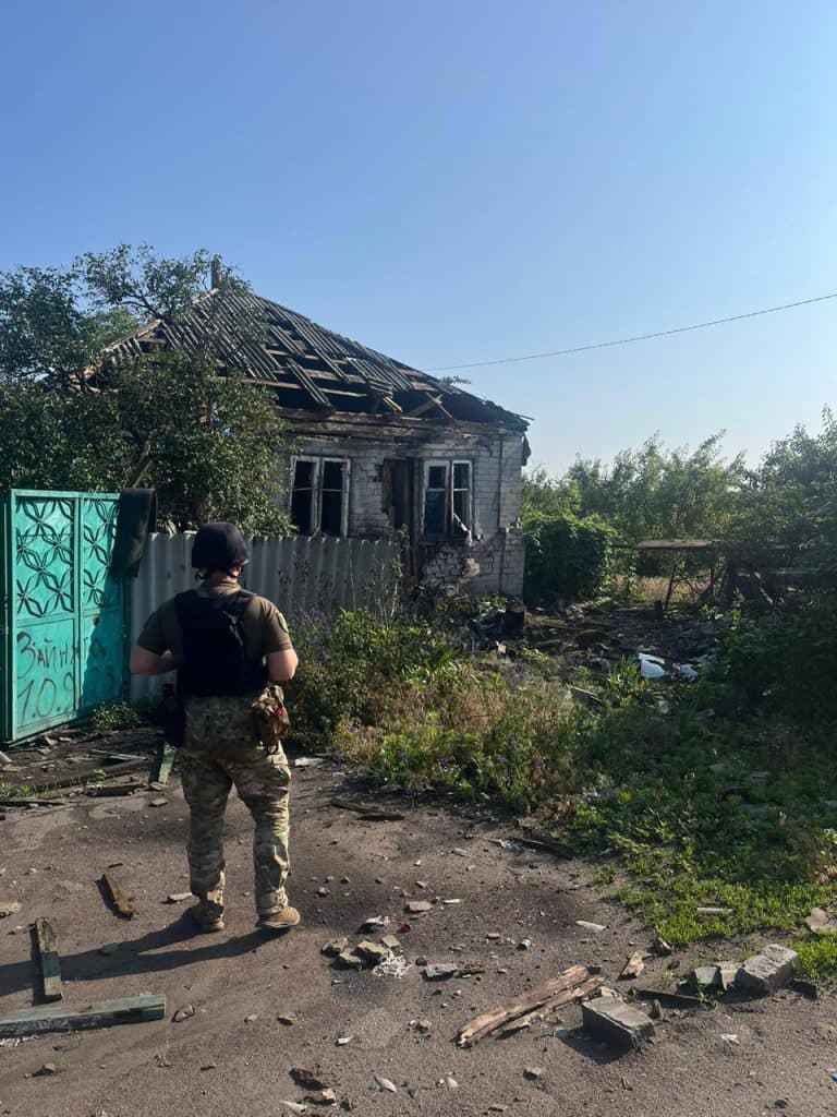 обстрелы донетчины