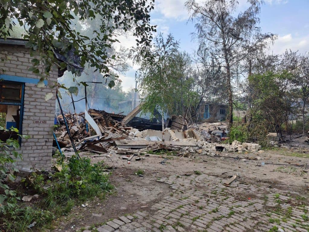 обстрелы донетчины