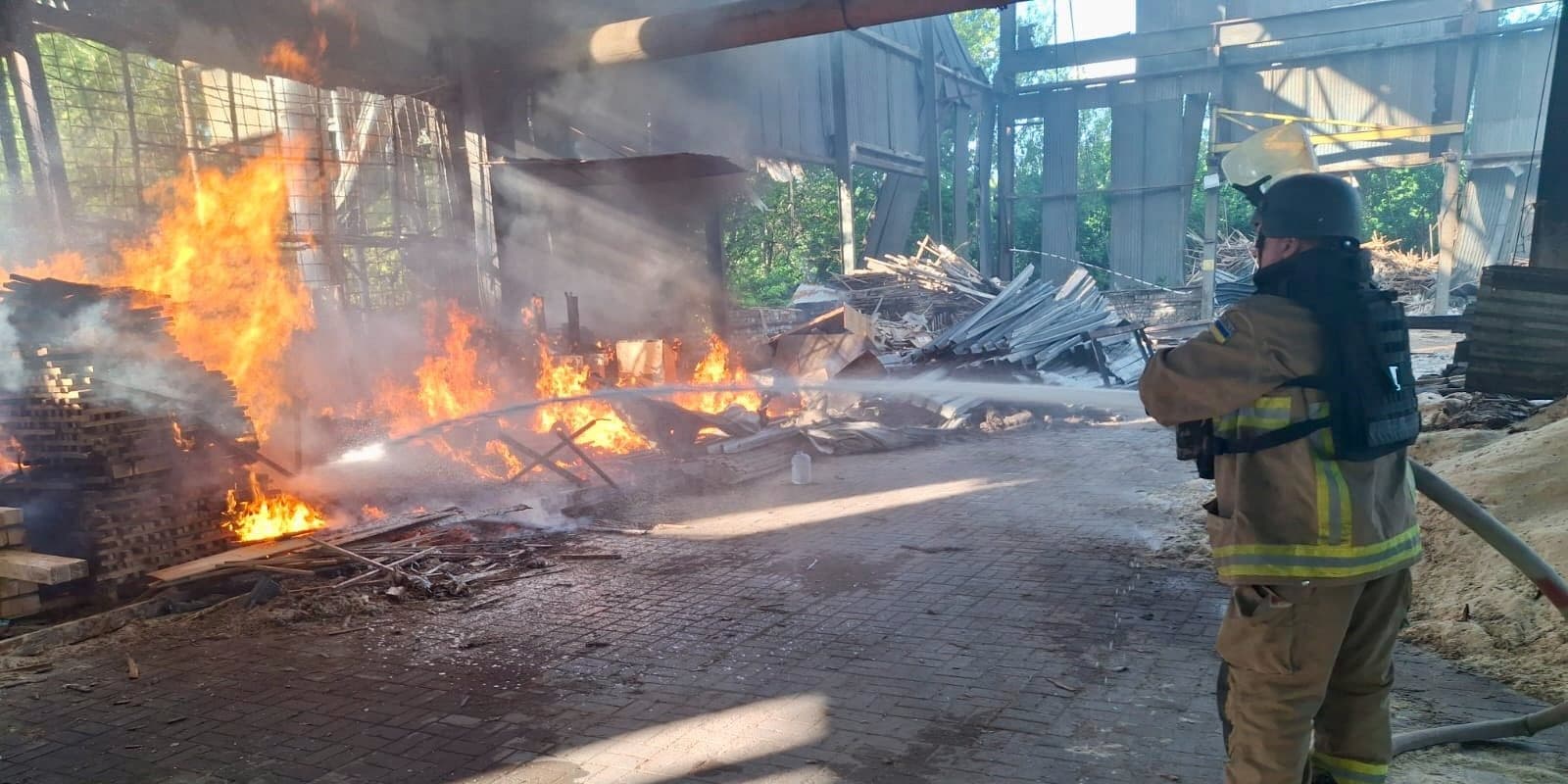 пожежі на Донеччині