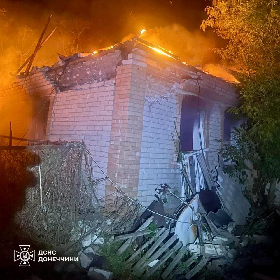 пожежі на Донеччині