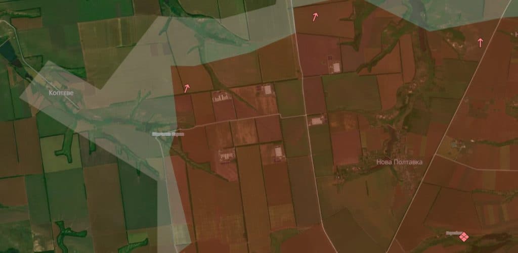 Шевченко Перше, deepstatemap.live