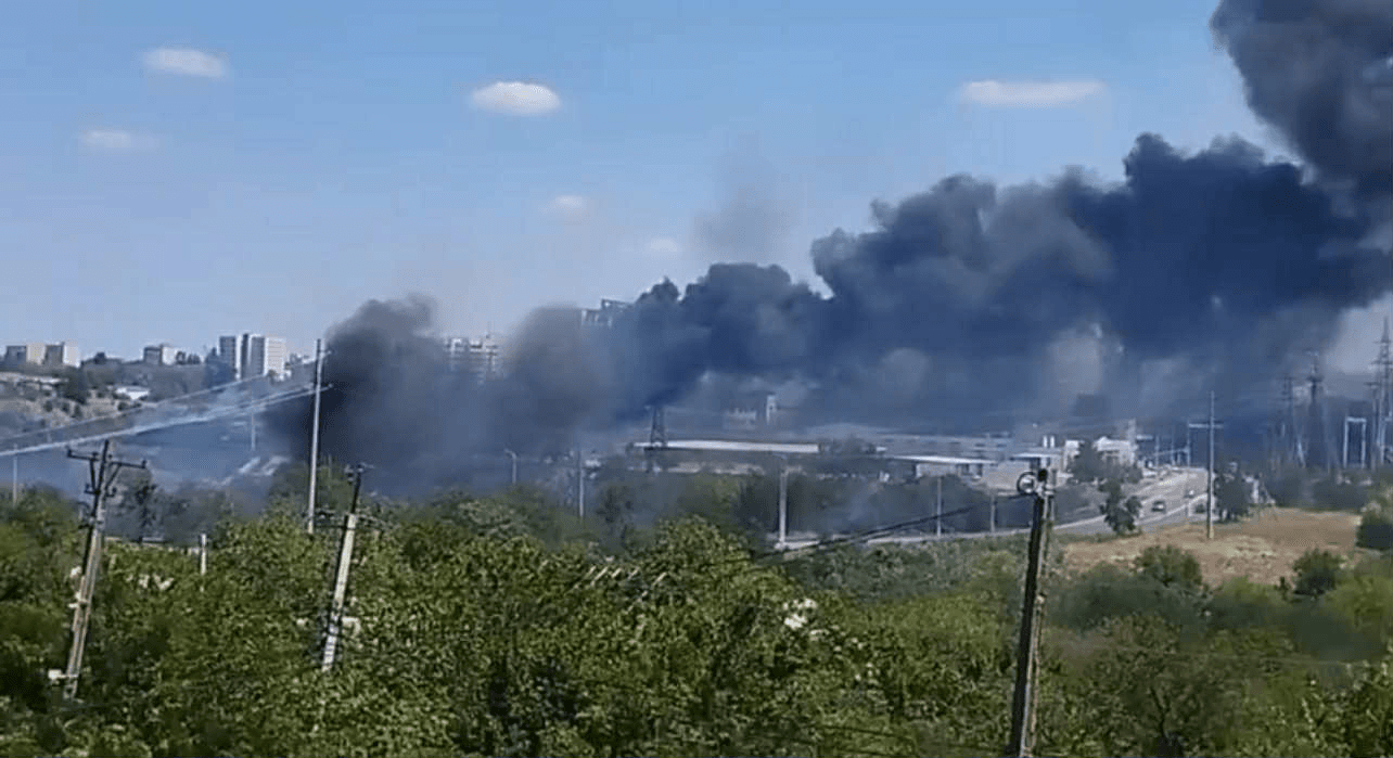 скрін з відео в Телеграм міської ради Маріуполя