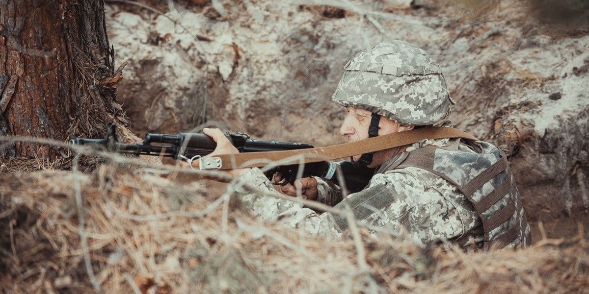 <em>Украинский защитник. Фото: 41-я отдельная механизированная бригада</em>