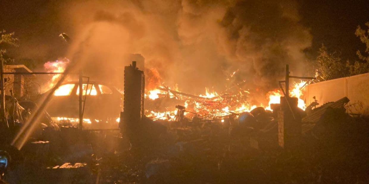 Наслідки російських ударів по Краматорську 17 липня. Фото: ДСНС Донеччини