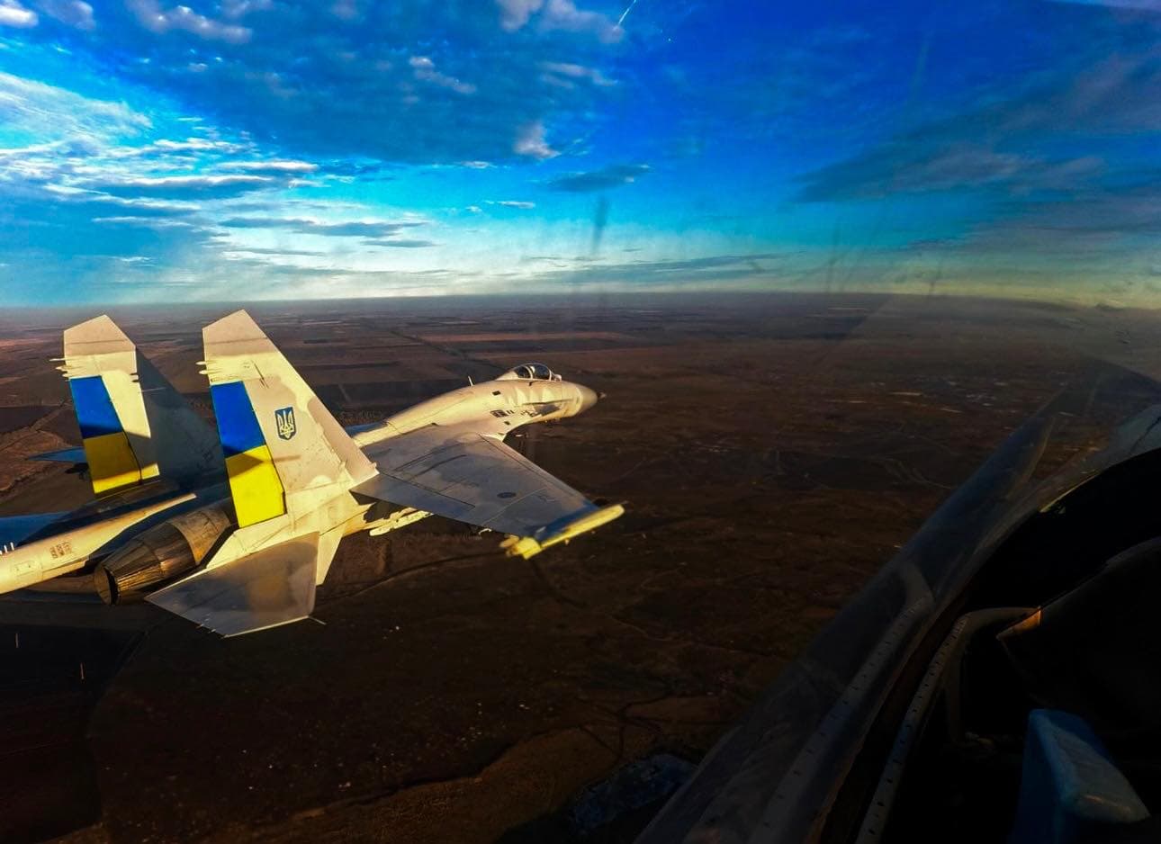 Український Су-27. Фото: 39-та бригада тактичної авіації