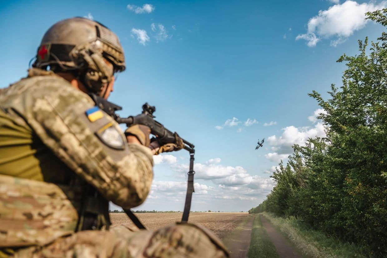 Український захисник. Фото: Генштаб ЗСУ