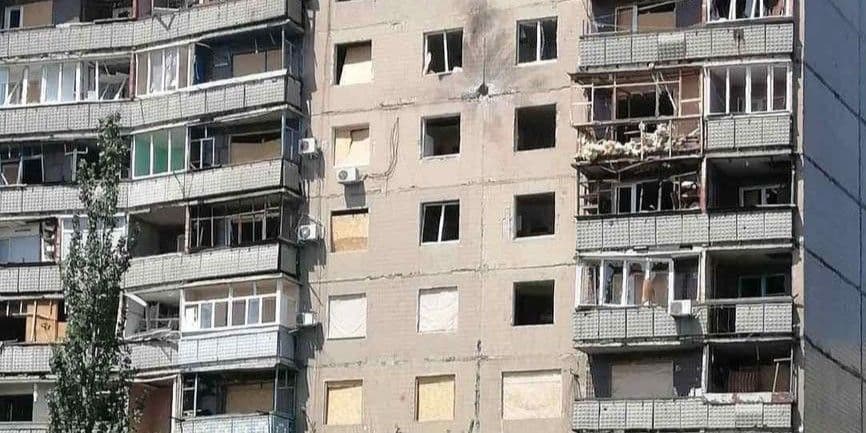 Наслідки російських обстрілів. Фото: Поліція Донеччини