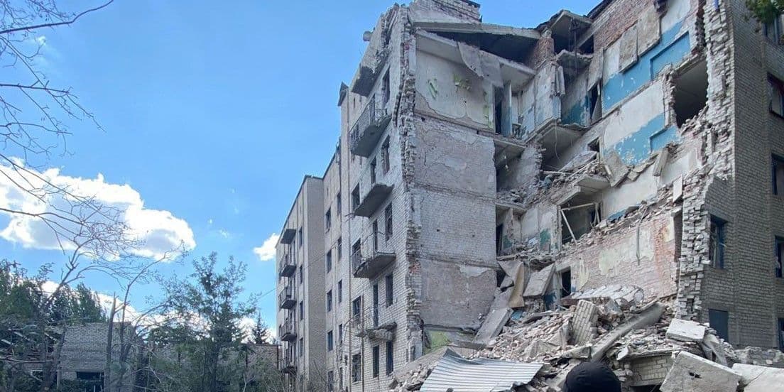 <em>Наслідки російських обстрілів 24 липня. Фото: Поліція Донеччини</em>