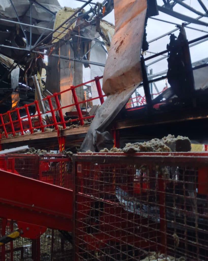 Знищено термінал Нової пошти у Слов'янську внаслідок влучання «шахедів