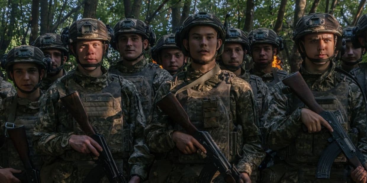 Друга група рекрутів "18-24" пройшла посвяту у 28 окремій механізованій бригаді ім. Лицарів Зимового Походу. Фото: 28 ОМБр