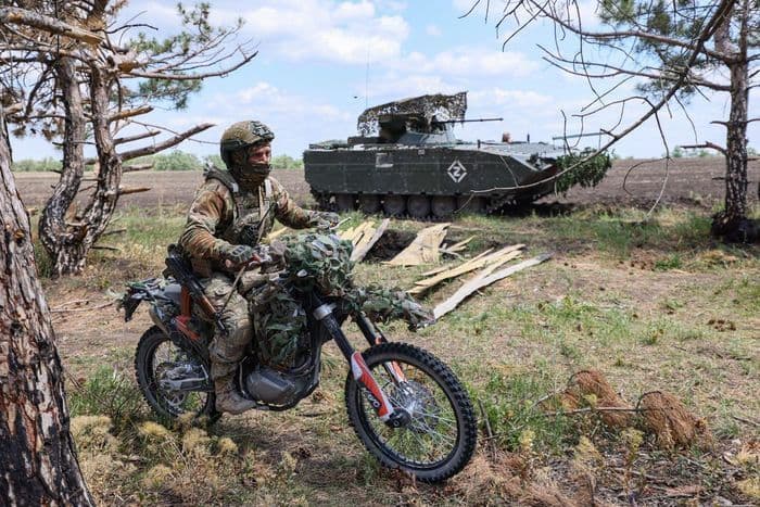 Штурмовики російської окупаційної армії. Фото з відкритих джерел