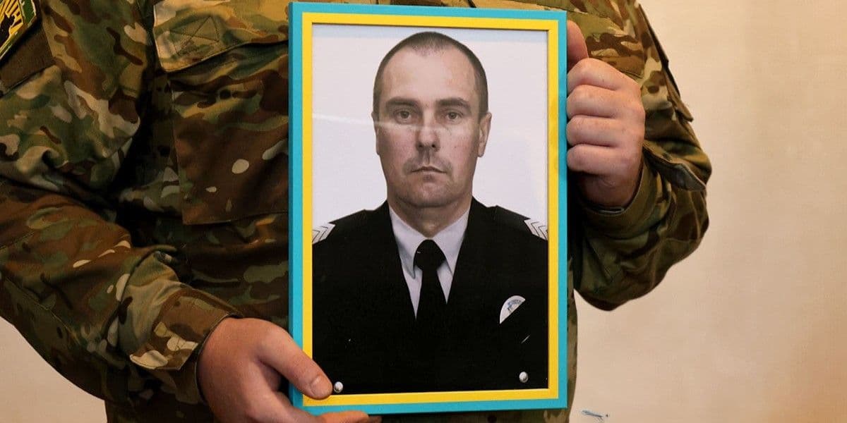 Загиблий на війні Віталій Анацький. Фото: Поліція Донеччини