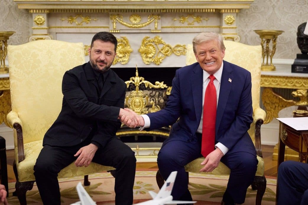 <em>Під час зустрічі у Вашингтоні Зеленський і Трамп обговорили ряд важливих питань. Фото: Офіс Президента</em>