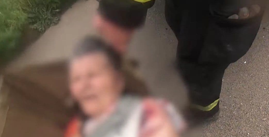 <em>Пострадавшая от российского удара по Ильиновке 4 августа. Скриншот с видео ДСНС Донетчины</em>