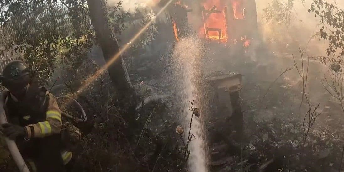 <em>Скриншот з відео ДСНС Донеччини</em>