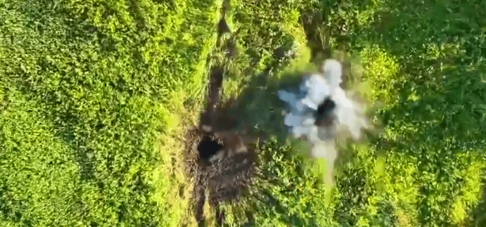 <em>Скриншот з відео Луганського прикордонного загону</em>