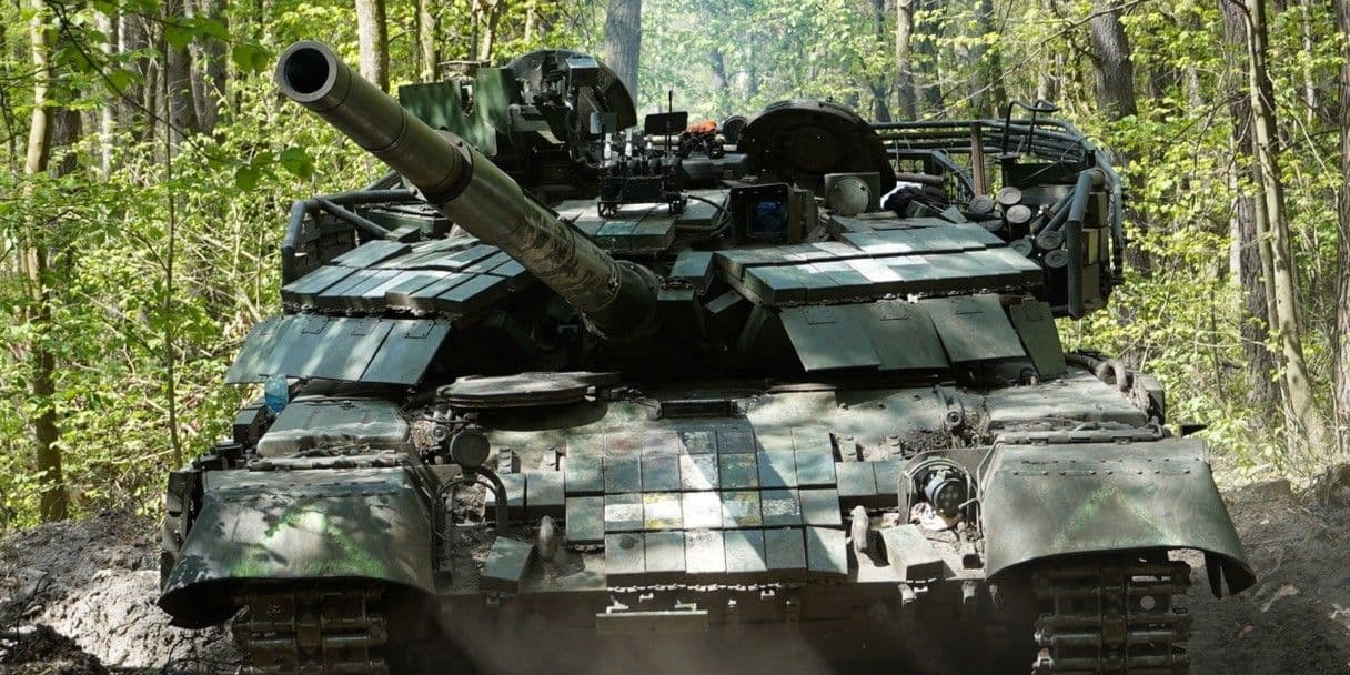 <em>Український танк. Фото: 17-та окрема танкова Криворізька бригада ім. Костянтина Пестушка</em>