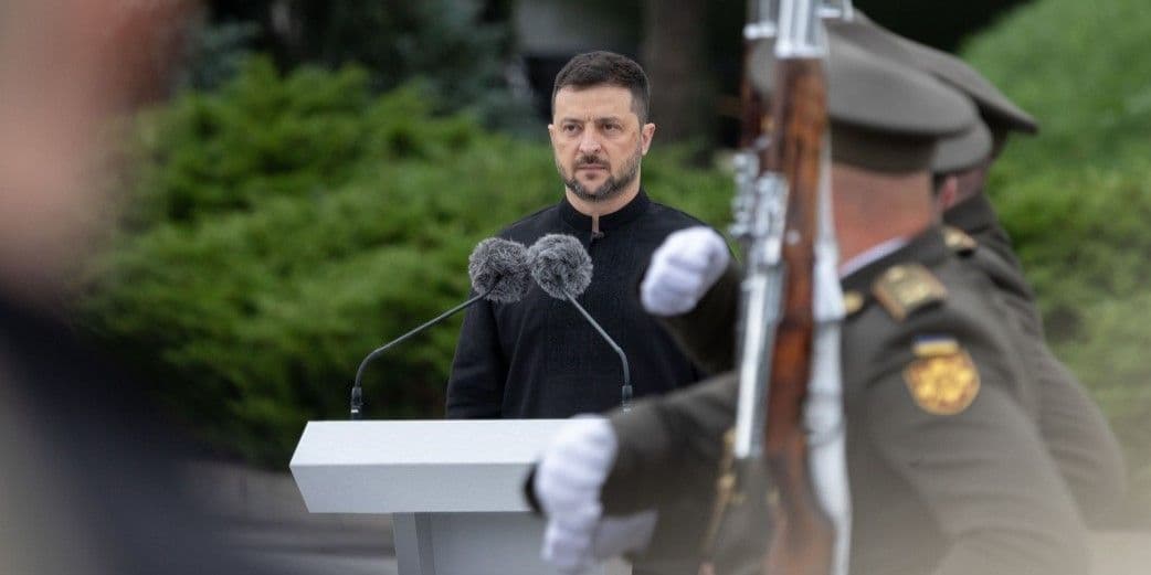 <em>Президент України Володимир Зеленський, 23 серпня 2025 року. Фото: ОПУ</em>