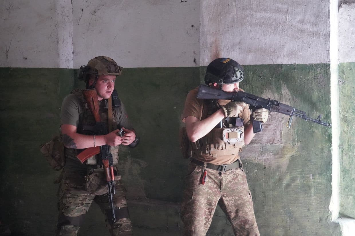 <em>Українські захисники. Фото: 3-тя бригада оперативного призначення НГУ "Спартан"</em>