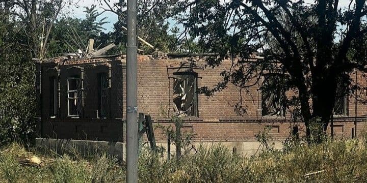 <em>Наслідки російських авіаударів по Костянтинівській громаді 1 серпня. Фото: Facebook/Сергій Горбунов</em>