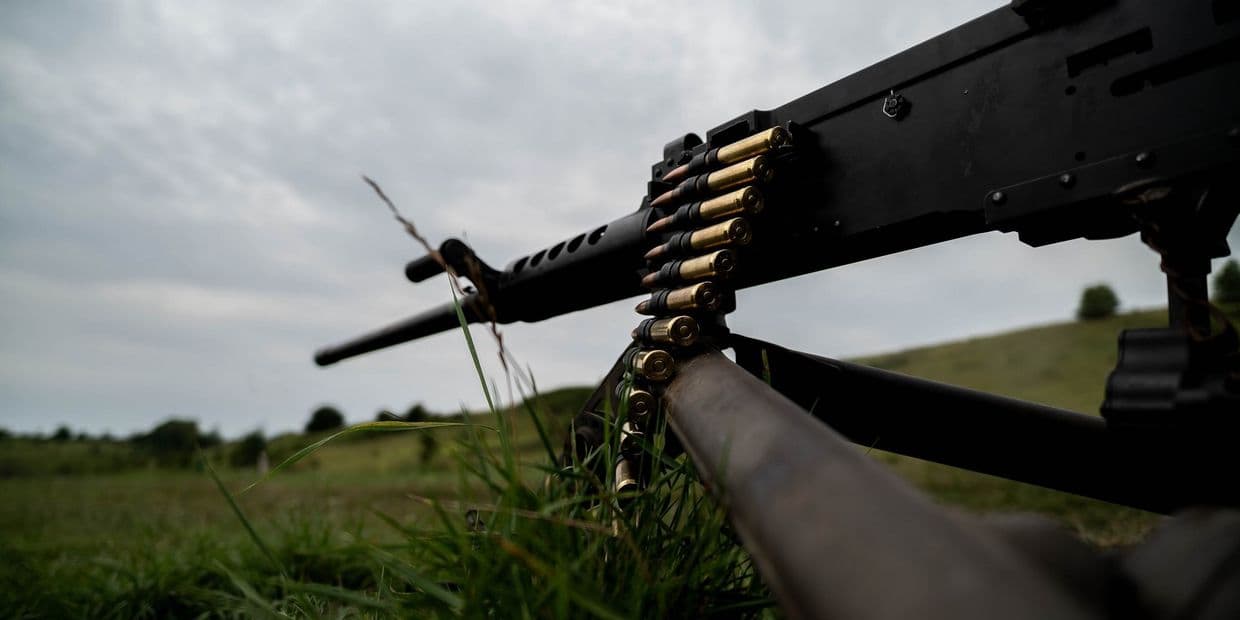 <em>Пулемет Browning M2. Фото 21-й отдельной механизированной бригады</em>