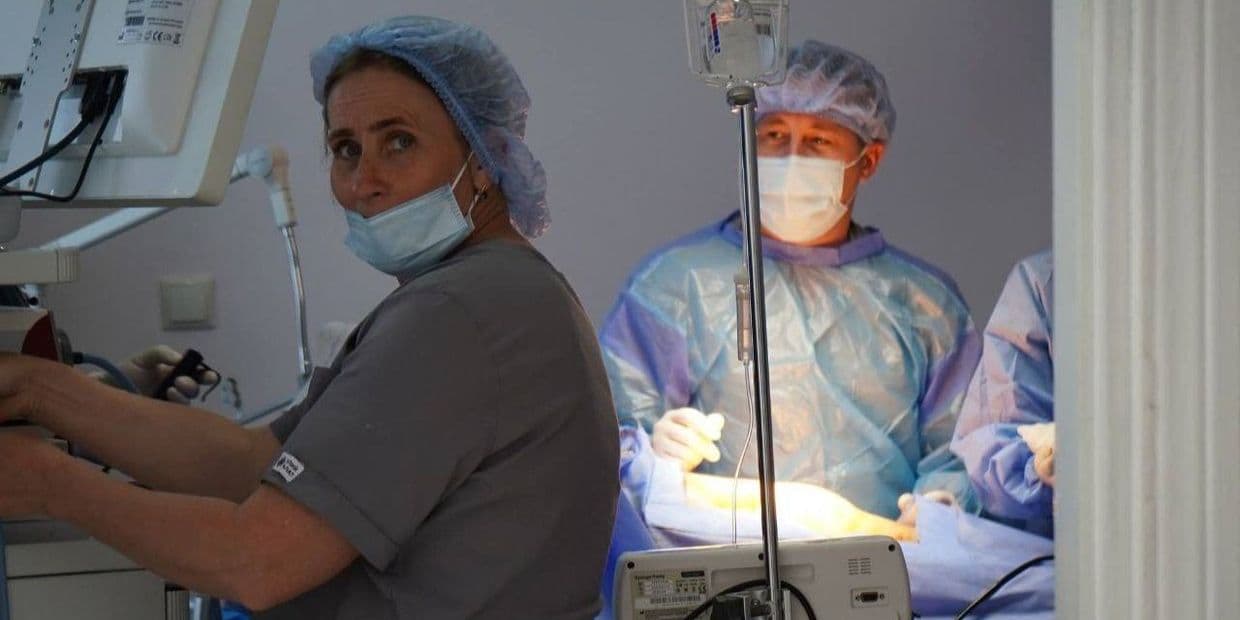 <em>Медики Луганщини. Фото: Facebook/Олексій Харченко</em>