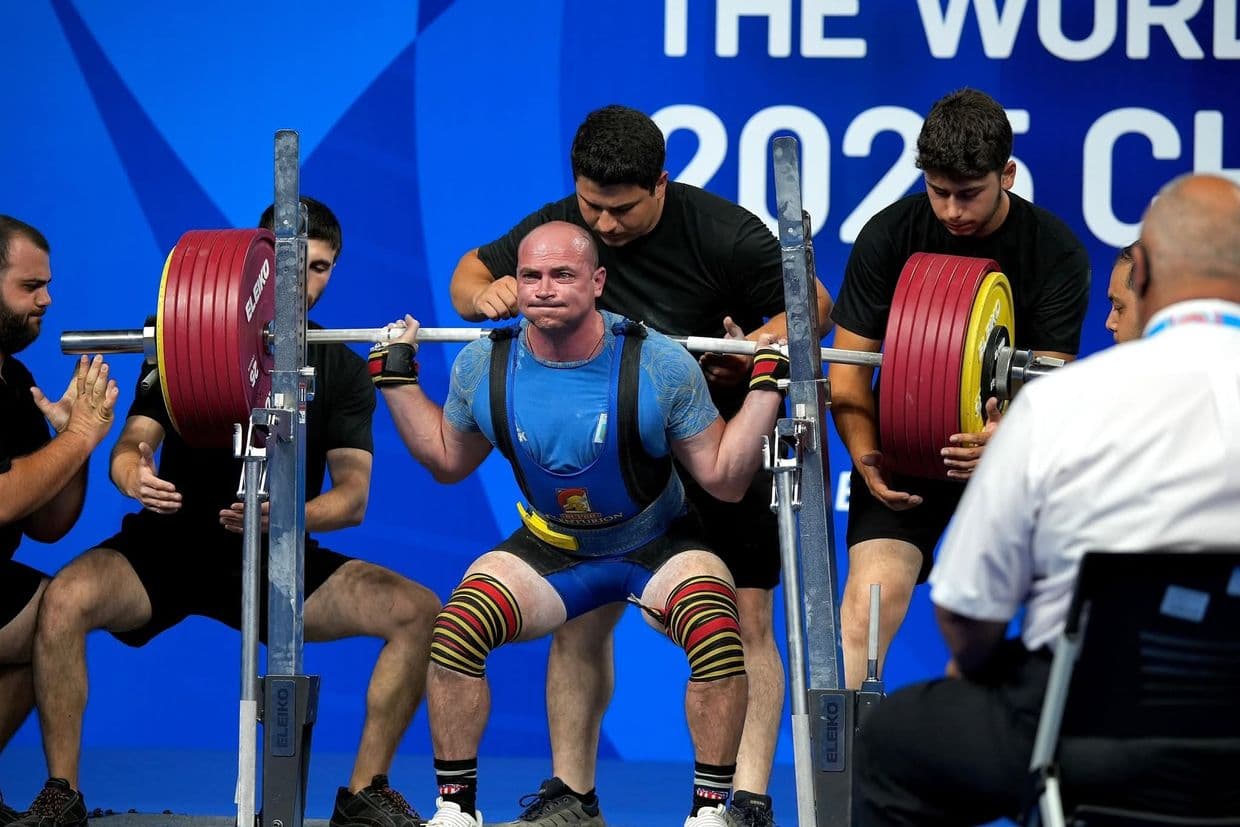 <em>Микола Бараннік на Всесвітніх іграх 2025. Фото: Facebook/Луганська ОДА</em>