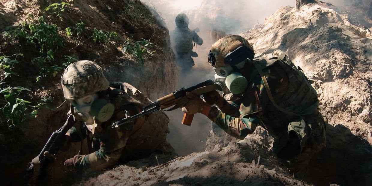 <em>Українські захисники. Фото: 14-та окрема механізована бригада ім. князя Романа Великого</em>