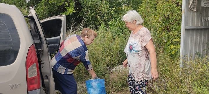 <em>Евакуація з Костянтинівської громади, 23 серпня 2025 року. Фото: Костянтинівська МВА</em>