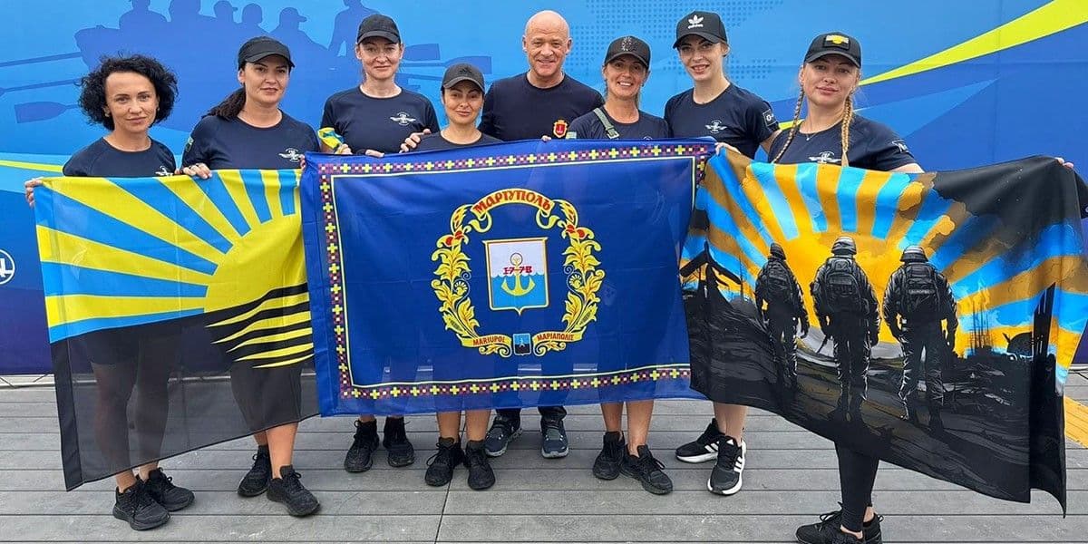 <em>Жіноча команда поліціянток Freedom. Фото: Поліція Донеччини</em>