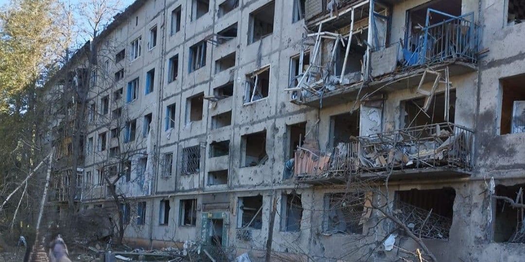 <em>Наслідки російських обстрілів 29 серпня. Фото: Поліція Донеччини</em>