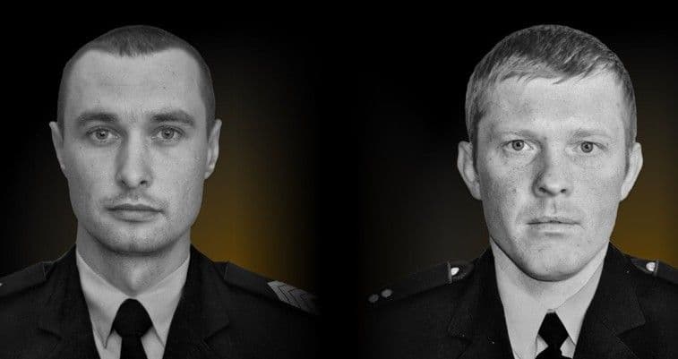 <em>Руслан Гриценко та Андрій Рибальченко. Фото: Поліція Донеччини</em>