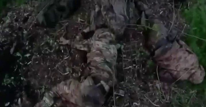 <em>Мертві окупанти. Скриншот з відео ССО ЗСУ</em>