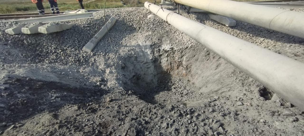 <em>Последствия российских обстрелов Славянской громады 6 сентября 2025 года. Фото: Facebook/Вадим Лях</em>