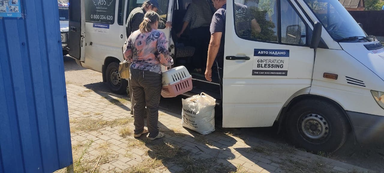 <em>Евакуація з Костянтинівської громади 11 вересня 2025 року. Фото: Костянтинівська МВА</em>