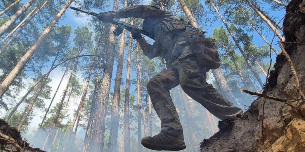 <em>Український захисник. Фото: Генштаб ЗСУ</em>