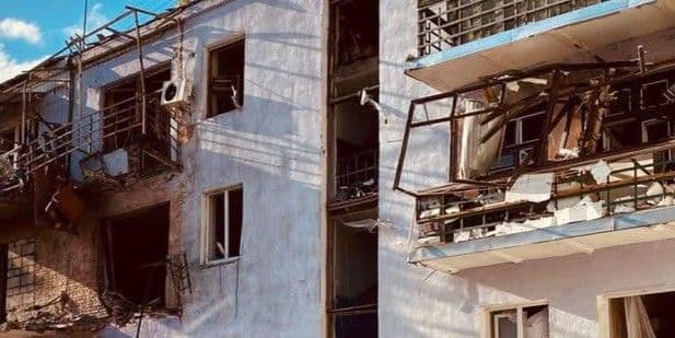 <em>Наслідки російського удару по Краматорську, 10 вересня 2025 року. Фото: Facebook/Вадим Філашкін</em>