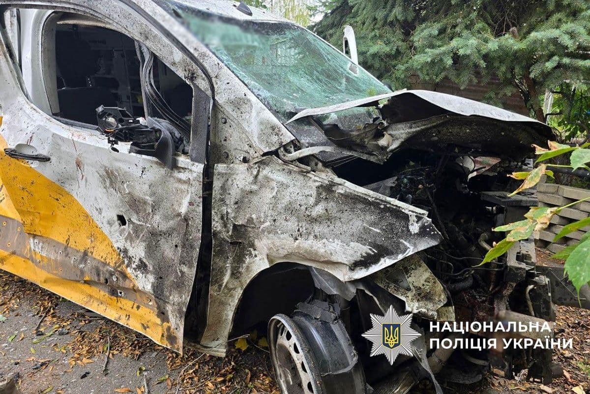 <em>Наслідки російського авіаудару по селищу Ярова 9 вересня 2025 року. Фото: НПУ</em>