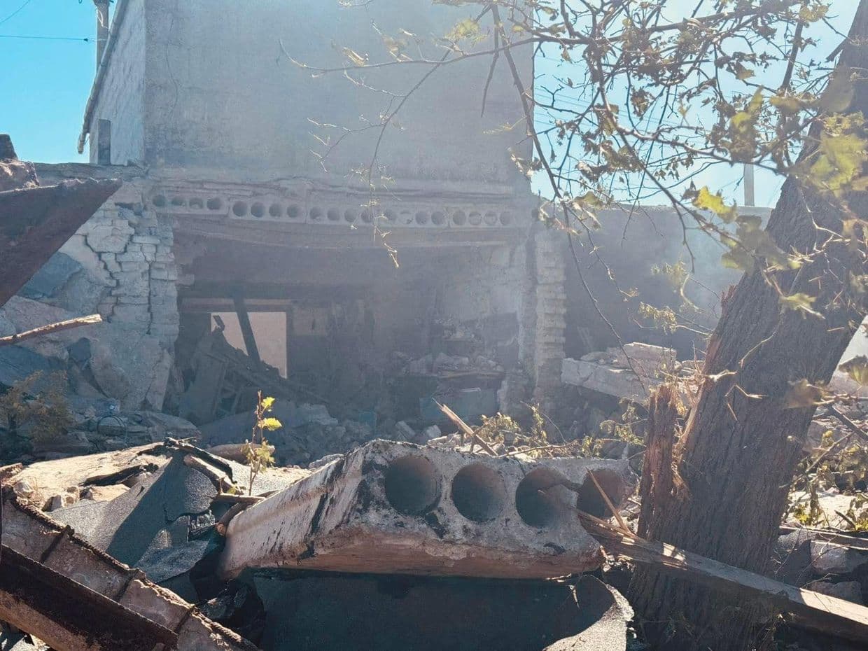 <em>Краматорск потерпел вражеский удар. Фото: Краматорская МВА</em>