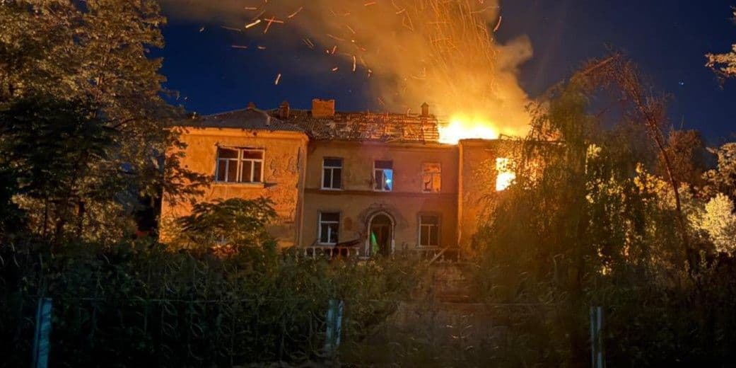 <em>Наслідки російської атаки на Слов'янськ, 13 вересня 2025 року. Фото: Facebook/Вадим Лях</em>