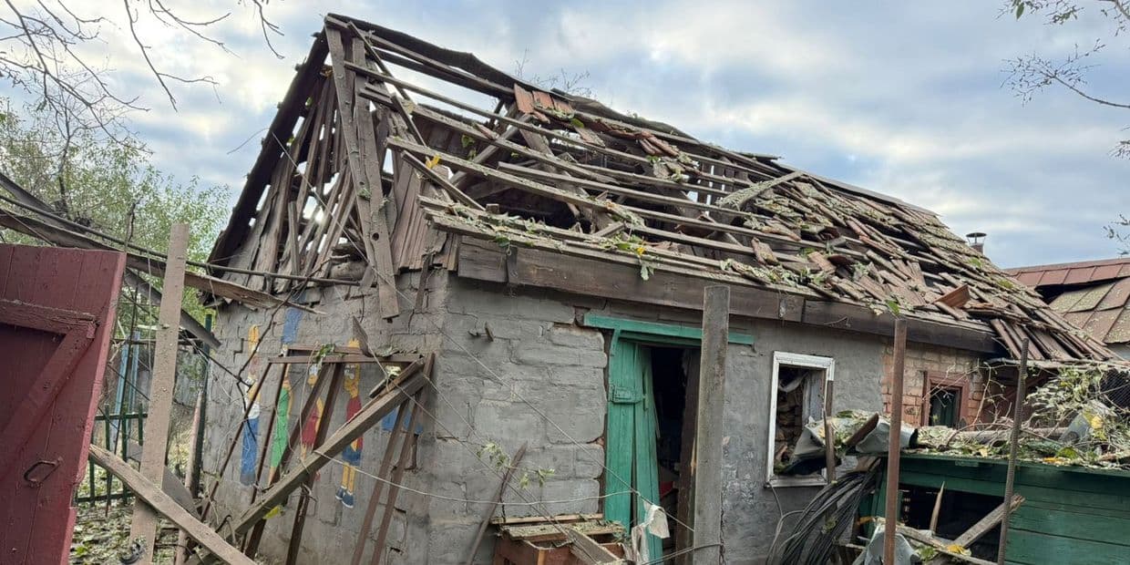 <em>Последствия российской дроновой атаки на Краматорскую громаду 26 сентября 2025 года. Фото: Краматорская ГВА</em>