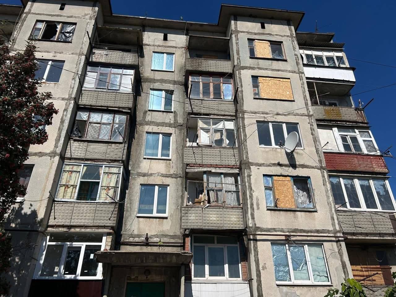 <em>Наслідки російського удару по Краматорську 12 вересня 2025 року. Фото: Краматорська міська рада</em>