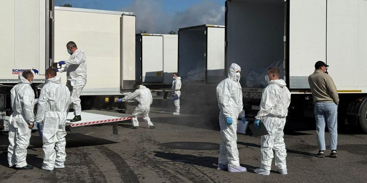 <em>Репатріація загиблих захисників України, 18 вересня 2025 року. Фото: КШППВ</em>