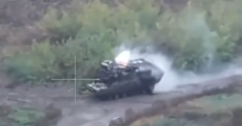 <em>Скриншот з відео на фейсбук-сторінці головнокомандувача ЗСУ</em>