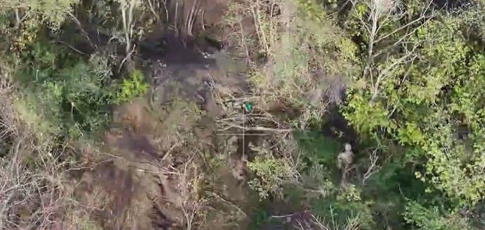 <em>Скриншот з відео стрілецького батальйону поліції Донеччини</em>