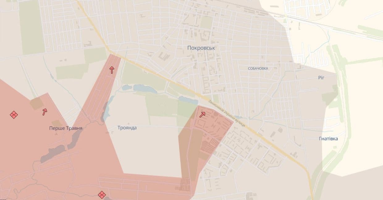 Враг продвинулся в Покровске, — DeepState